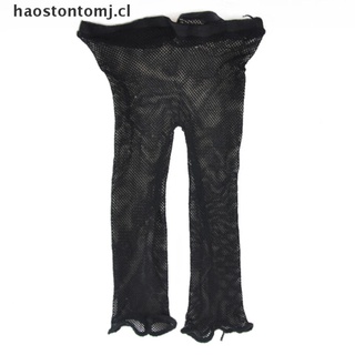 [haostontomj] pantalones cortos sexy medias de malla pantimedias calcetines lencería negro [cl] (3)