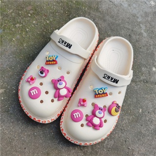 Oso de fresa Macaron Jibbitz Crocs Pins para niñas y mujeres zapatos decorar alta calidad cod (5)