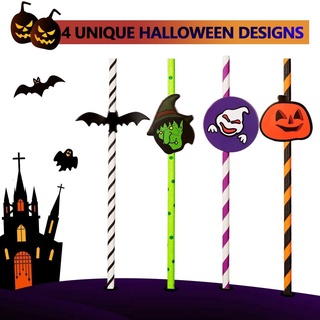 halloween desechable vajilla decoración conjunto calabaza fantasma bruja araña tela murciélago hulk paja fiesta necesidades