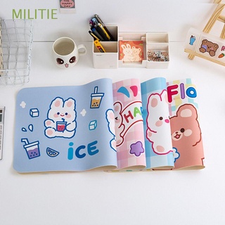 MILITIE Kawaii Cartoon Pad Waterproof Desk Pads Mouse Pad Cute Computer Accessories Home Decor Big Size For Girls Boys Gaming Mouse Mat Cup Mat (1)