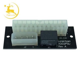 Adaptador Psu Dual, placa de alimentación sincrónica 24PIN fuente de alimentación tarjeta de inicio Dual ADD2PSU tarjeta de inicio de doble potencia