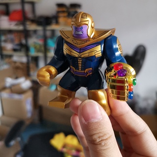 Blocos De Montar Figura Vingadores Thanos Com Figura De Montagem