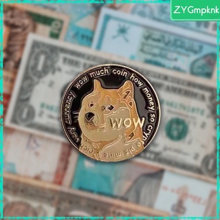 monedas dogecoin de aleación coleccionistas conmemorativos chapado en doge moneda regalo