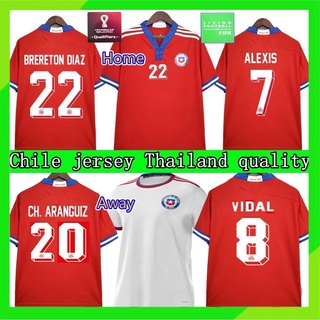 2021 2022 Chile team new jersey home red 21 22 De Visitante Blanco