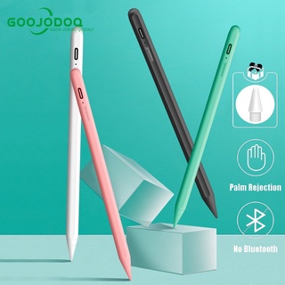 Goojodoq - lápiz capacitivo de 9a generación con rechazo de palma, lápiz capacitivo pro 11 2021 gen 7/8/9 10.2