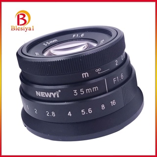 [BLESIYA1] Lente de cámara fija Manual de 35 mm f/ APS-C para Canon EOS M M2 M5 M6 (7)
