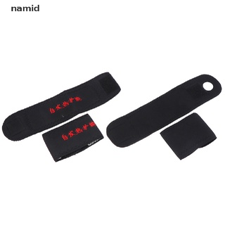 [namid] 1Pair Sports Protection Wrist Brace Tourmaline Self-Heating Belt Pain Relief [namid] (1)
