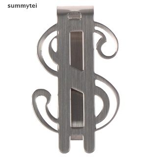 Summytei Stainless Steel Slim Pocket Money Clip Wallet Credit ID Card Cash Holder CL