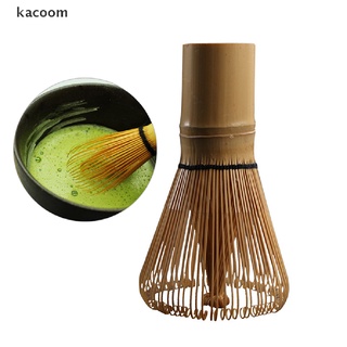 kacoom japonés ceremonia bambú 80 matcha polvo batidor de té verde chasen cepillo herramientas cl