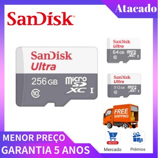 Tarjeta De memoria Micro Sd Sandisk Ultra 64gb 128gb 256gb 80mb/S class 10 Uhs-I 533x Microsdxc (1)