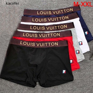 [Kacofei] Men's Underwear Cotton Breathable Boxer Cotton Ice Silk Boxer Underpants Panties