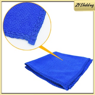 9.8x9.8 azul toalla de limpieza de coche de microfibra auto detallando toalla suave