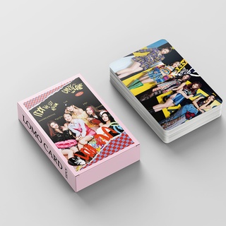 54 unids/caja ITZY photocards CRAZY IN LOVE Album LOMO tarjeta postal