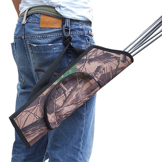 arco de caza al aire libre y flecha portátil cintura colgante bolsa de tiro con arco herramienta bolsa de almacenamiento (1)