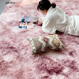 ishifoy shaggy tie-dye alfombra impresa de felpa piso esponjoso alfombra de área alfombra sala de estar alfombrillas cl (5)