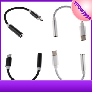 4PCS USB-C Type To 3.5mm Audio Cable Adapter Aux Headphone For