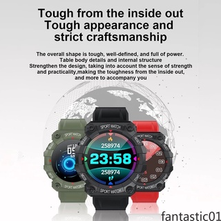 Reloj inteligente fd68 Fd68S IP67 impermeable Bluetooth multifunción pantalla redonda reloj fantastic01
