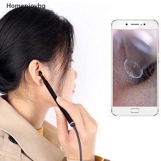 hhg> 3 en 1 usb limpieza de oídos endoscopio visual earpick con cámara hd otoscopio limpiador bien