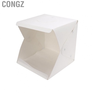 congz photo studio caja de luz de fondo trípode portátil plegable mini fotografía kit de estudio