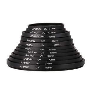 andoer - protector de lente de filtro ultravioleta uv de 58 mm para cámara dslr canon nikon (7)