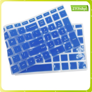 1 funda de piel de teclado de goma para hp 15.6\\\\\\\\'bf notebooks azul