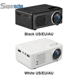 Sup Mini proyector LED 1080P HD soporte USB AV DVD TF para cine en casa reproductor multimedia (1)