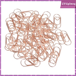100x Paper Clips Metal Paperclips for Office School Personal Use Stationery (4)