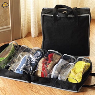 Bolsa De zapatos Para viaje/Mochila Transparente De tela Para guardar zapatos y ropa Ykt