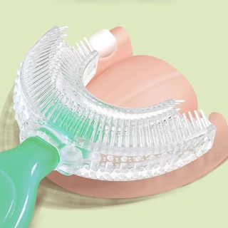 Huiyang cepillo De dientes para niños De silicona/flexible/con dibujo/Multicolorido/2 A 12 años (9)