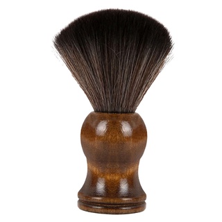 cepillo de afeitar con mango de madera profesional para hombres herramienta de aseo (4)