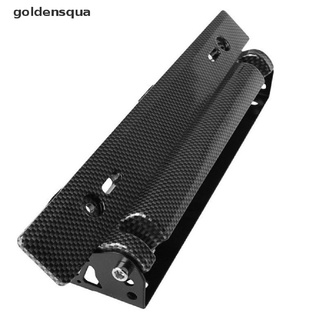[goldensqua] soporte universal ajustable de fibra de carbono para matrícula de coche racing [goldensqua]