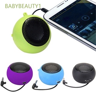 Babybeauty1 altavoz De música reproductor De música Jack De 3.5 mm con cable Mini Para teléfono PC Bluetooth altavoz hamburguesa/Multicolor
