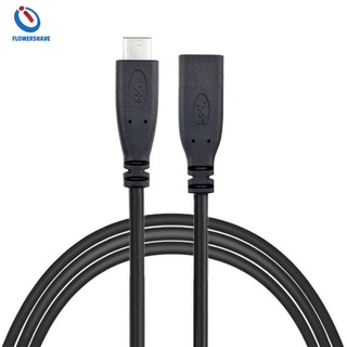 Cable extensor USB 3.1 macho a USB-C hembra tipo C 1 metro