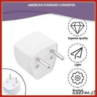 Hotselling✨✨AU UK US To EU AC Power Plug Adapter Adaptor Converter Outlet Home Travel Wall (3)