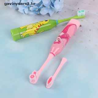 1 pza cepillo de dientes eléctrico para niños/cepillo de dientes con dibujos animados