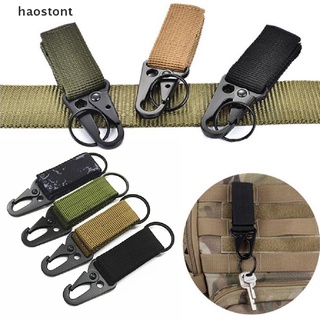 [haostont] Cinturón De Nylon con hebilla mosquetón/cinturón táctico/herramienta Para Escalada (Haostont)