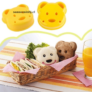 (lucky) lindo animal sandwich molde cortador oso perro dinosaurio forma pastel pan tostado maker [seasonsinhj]