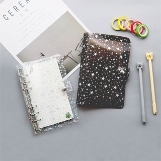AA A5 A6 Star Loose Leaf Binder Notebook Inner Core Cover Journal Planner Office Stationery Supplies (7)