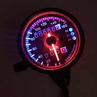 ❀Chengduo❀High Quality Motorcycle Speedometer Odometer with Neutral Gear Turn Signal Indicator❀ (1)
