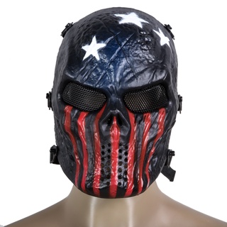 cyclelegend alta calidad airsoft paintball protección cara completa calavera máscara ejército suministros al aire libre