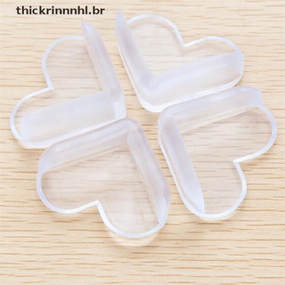(thhlhot) 4x Protector de silicona seguro para bebé, mesa, corazón, esquina, borde de esquina, cubierta [thhlnnhl] (5)