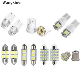 [wangxiner] 14Pcs LED Interior Package Kit For T10 36mm Map Dome License Plate Lights White Hot Sale