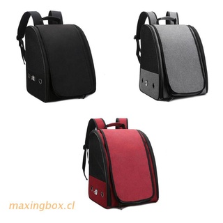 maxin - mochila portátil para mascotas, diseño de loro, malla transpirable, bolsa de ventilación con bandeja para viajes, senderismo, senderismo, actividades al aire libre