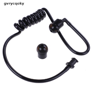 [gvry] negro bobina de reemplazo acústico tubo de aire tapón para auriculares de radio
