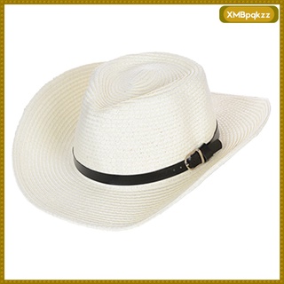 PANAMA sombrero de sol de paja vaquero trilby floppy ancho ala panamá fedora al aire libre gorra