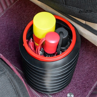 Bi 4L bolsa de basura de coche plegable de gran capacidad PP Auto cubo de almacenamiento para el Interior del coche (2)