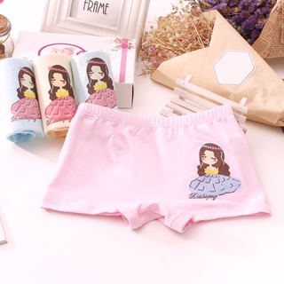 wuinji kid\'s girls\'lindo dibujos animados princesa patrón suave algodón bragas ropa interior