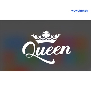 queen crown - adhesivos reflectantes para ventana, diseño de coche