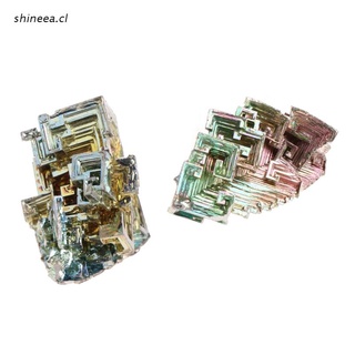 shi Rainbow Bismuth Crystals 20g/50g Metal Mineral Specimen (1)