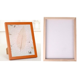 molde para hacer papel de madera, marco de pantalla, papel para bricolaje, flor seca, 15 x 18 cm